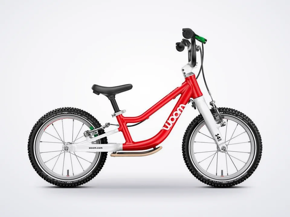 Woom GO 1+ Kids Balance Bike 14"