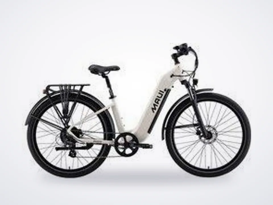 Maui Bronte Electric City Bike Step-Thru 500W