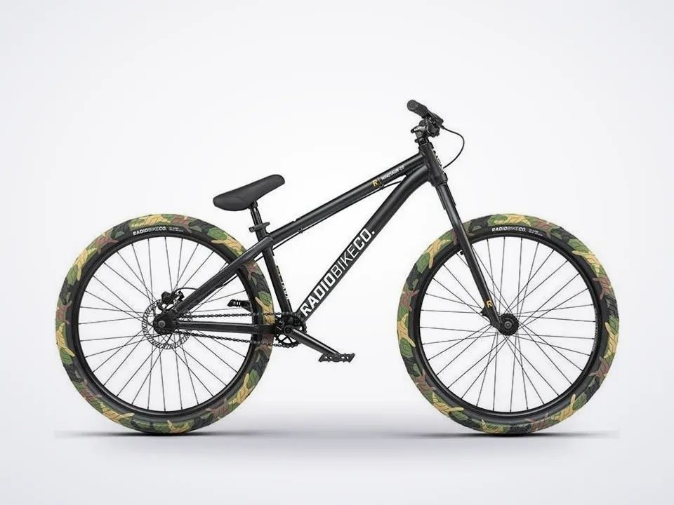 Radio Bikes Minotaur Matte Black Dirt Jump BMX