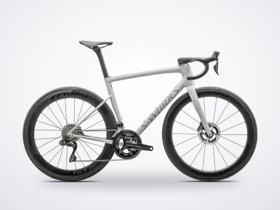 Specialized 25 Specialized Tarmac SL8 S-Works DI2 SILDST/DOVGRY/BLKPRL 56