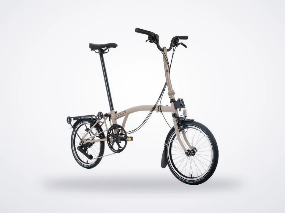 Brompton C-Line 4-Speed High-Rise Bar Dune Sand