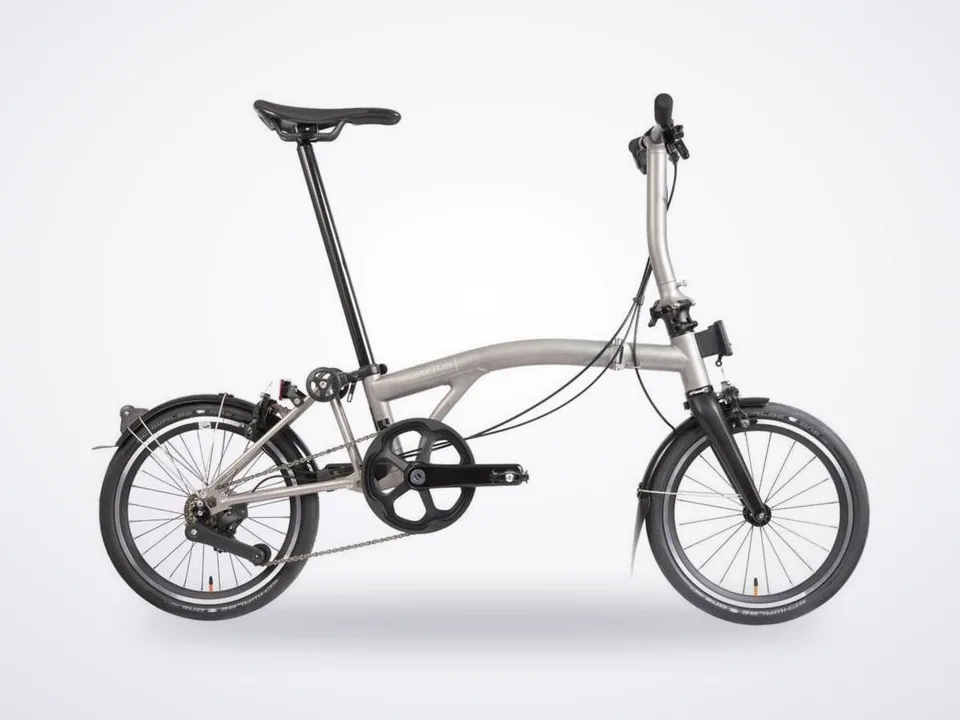 Brompton T-Line 4 Speed S Handlebar Blasted Ti