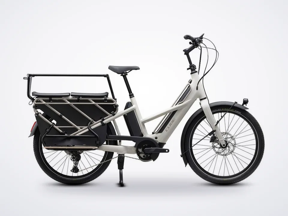 Cube Longtail Hybrid Family 800 greybeige´n´grey