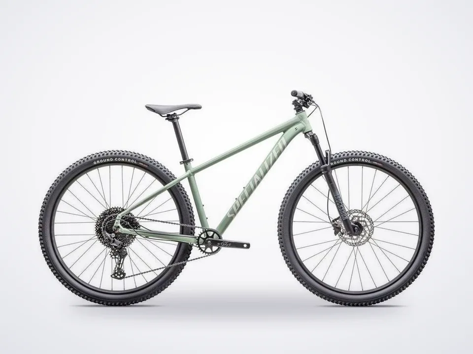 Specialized Rockhopper Comp Gloss Pistachio White Mountains