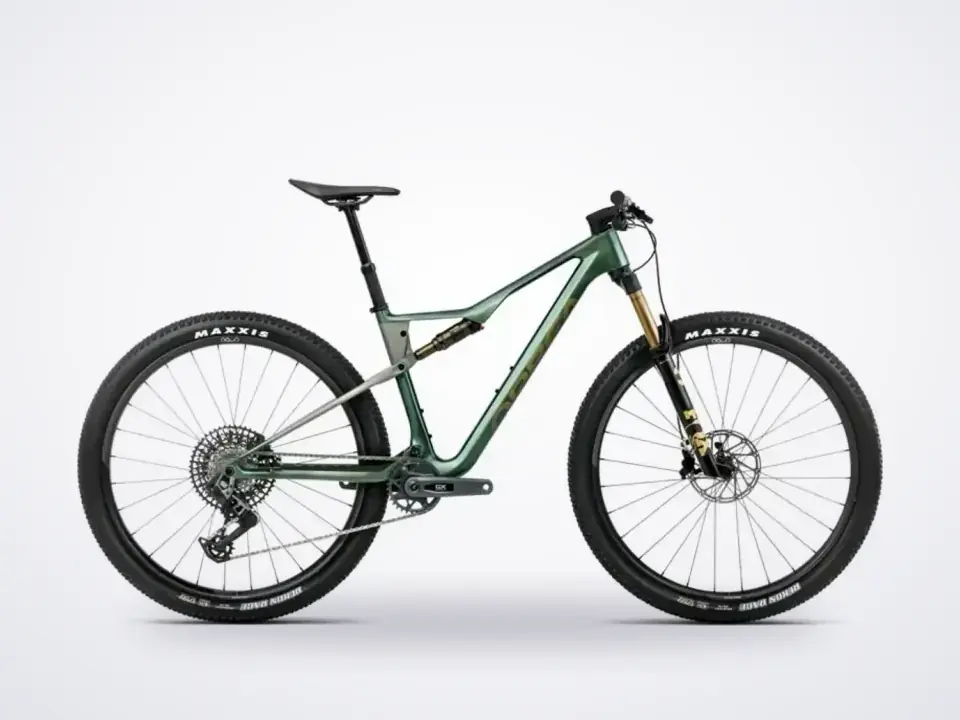 Orbea NEW - Oiz M10 Axs Mountain Bike in Seaweed Carbon View - Spaceship