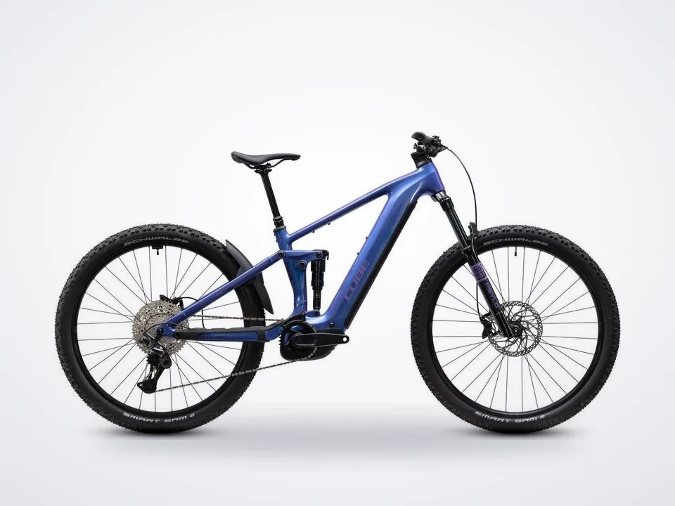 Cube Stereo Hybrid ONE44 Pro 800 blueiris´n´purple