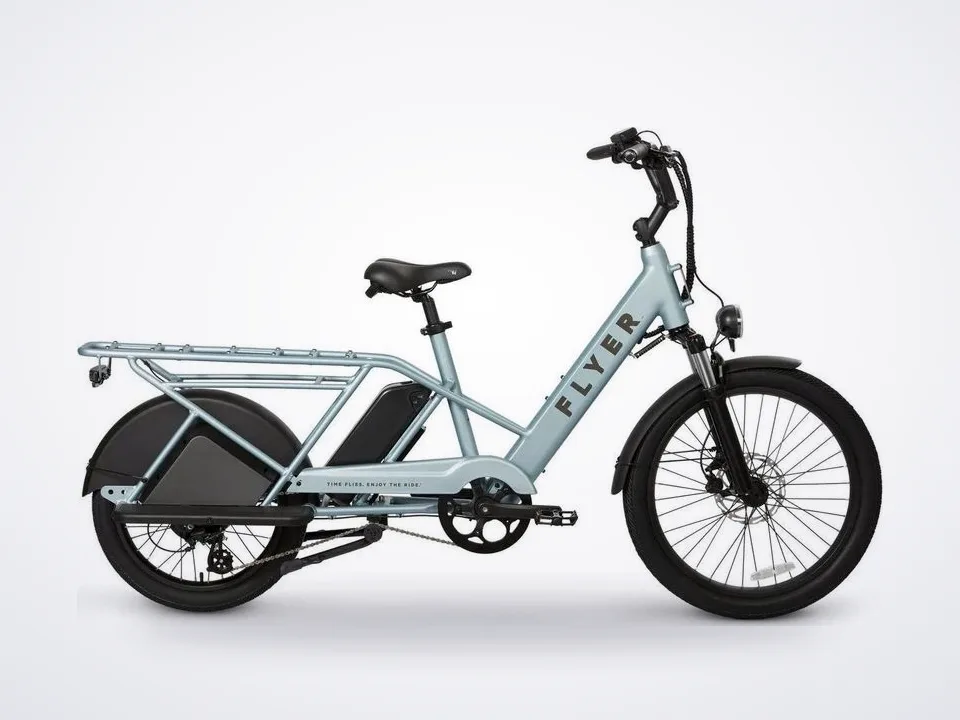 Radio Flyer Flyer Via Pro Electric Cargo Bicycle LongTail