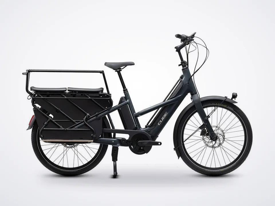 Cube Longtail Hybrid Deluxe Family 800 shadowgrey´n´grey