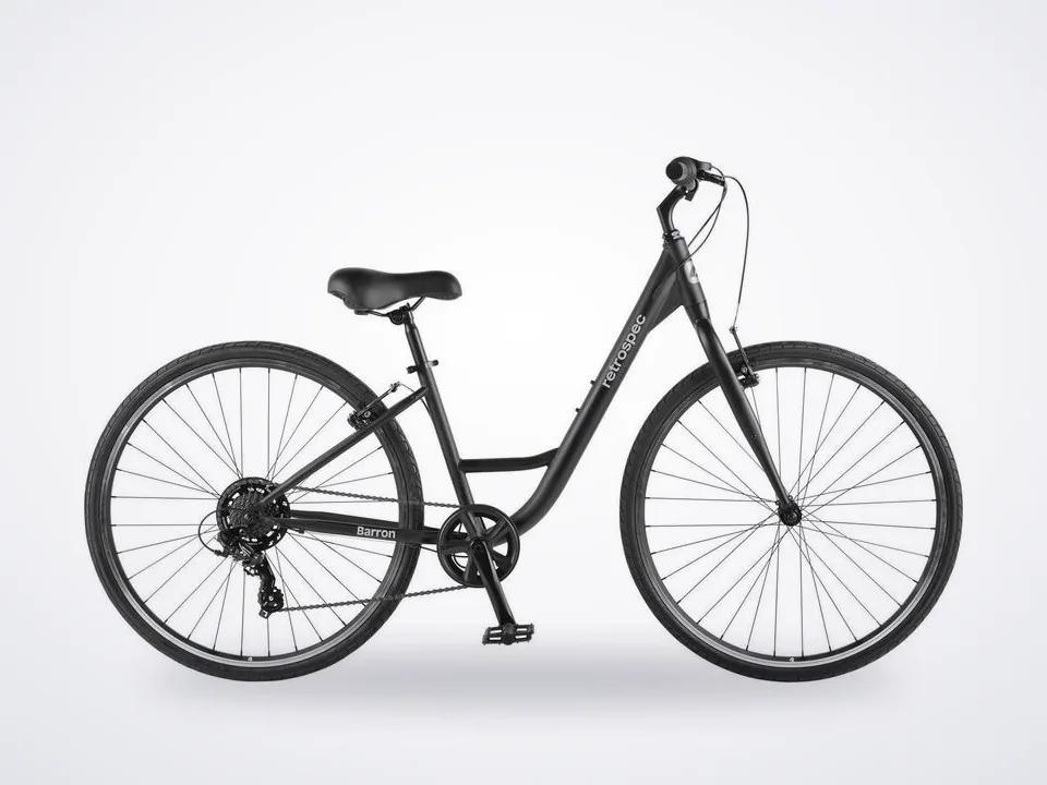 Retrospec Barron Comfort Hybrid Bike Step Through