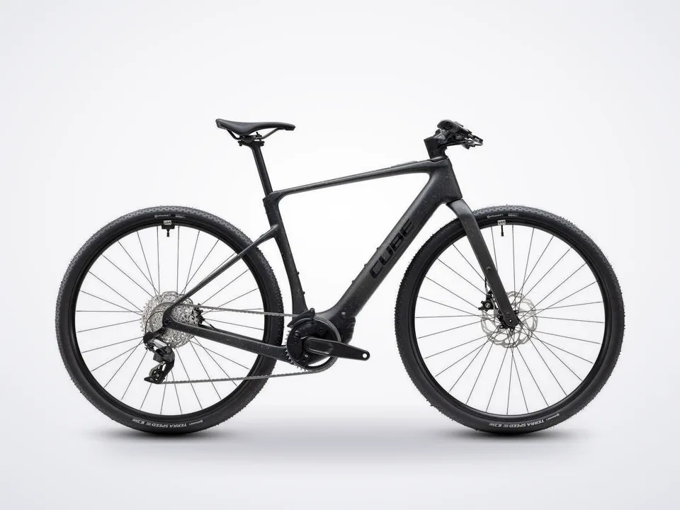 Cube Nulane Hybrid C:62 SLX 400X mineralblack´n´orange