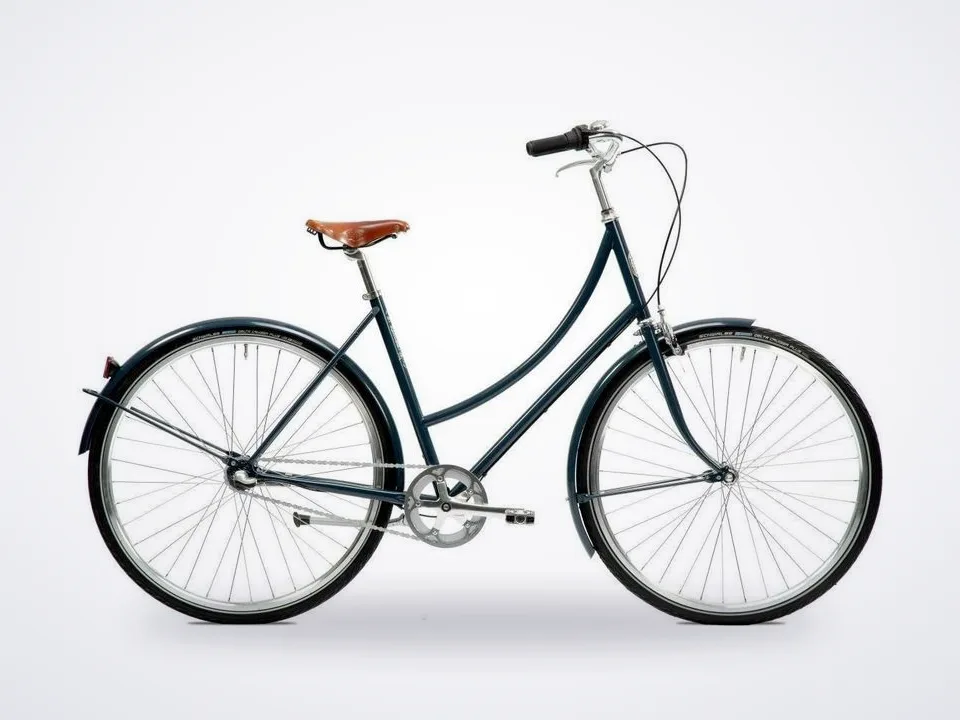 Pelago Bordeaux Step-Thru City Bike 3s