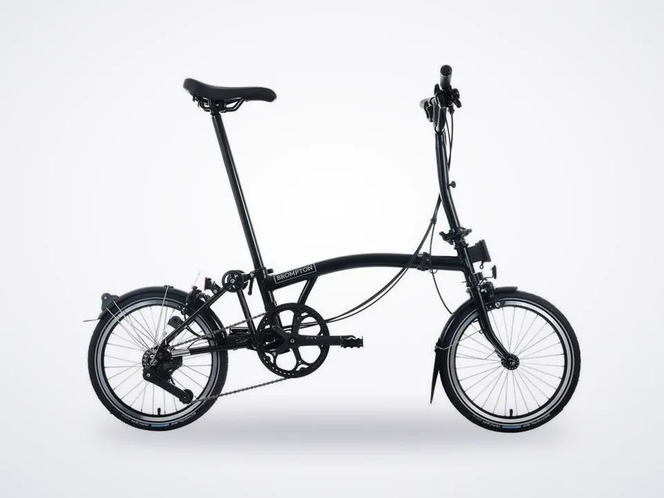 Brompton C-Line 12-Speed Mid-Rise Bar Matte Black