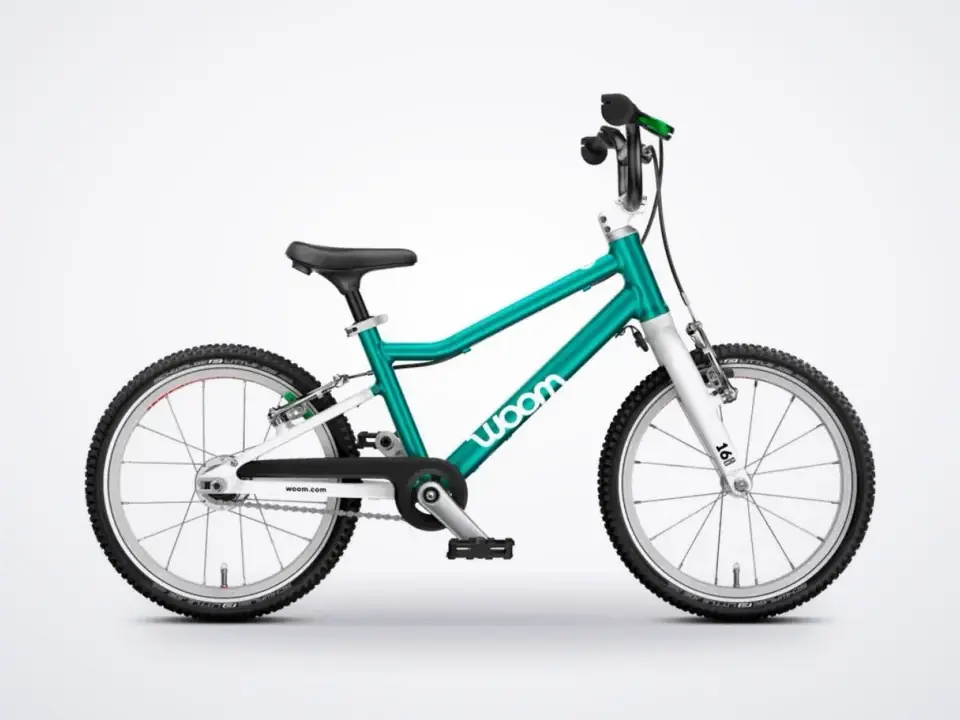 Woom GO 3 Automagic metallic turquoise
