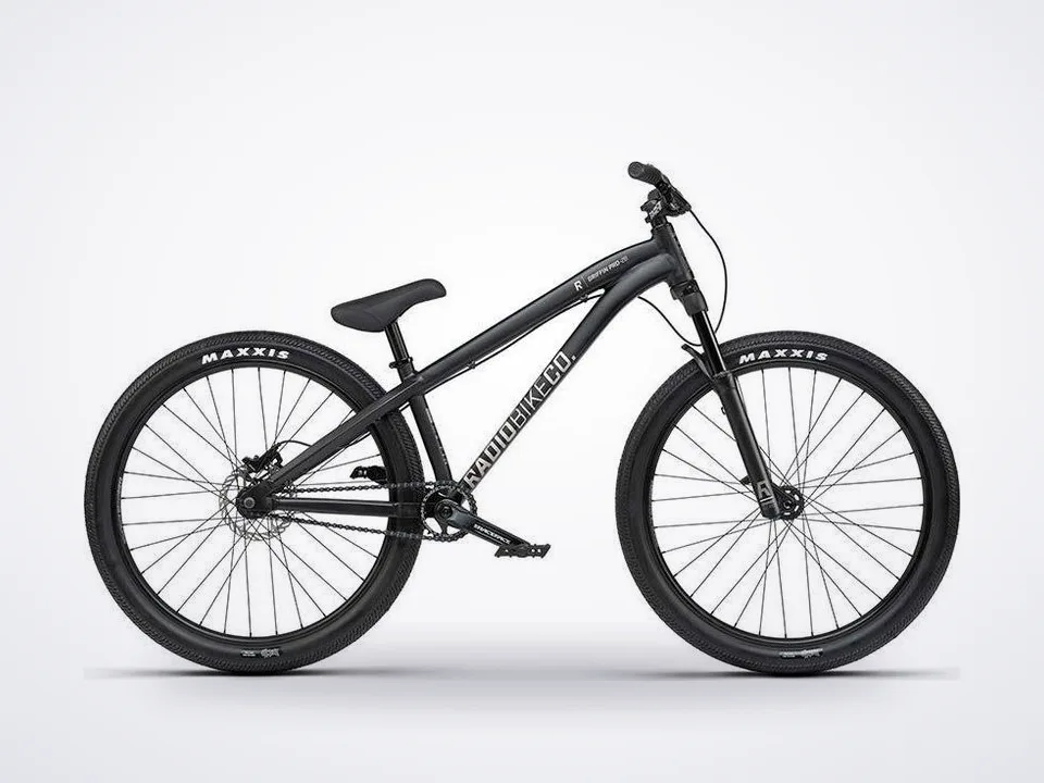 Radio Bikes Griffin Pro Matte Black Dirt Jump BMX