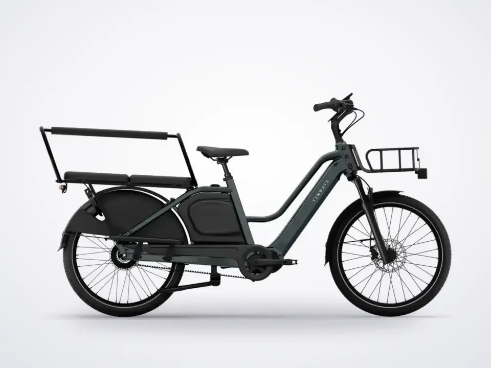 Tenways 2026 New - Tenways Longtail DUO Electric Cargo Bike