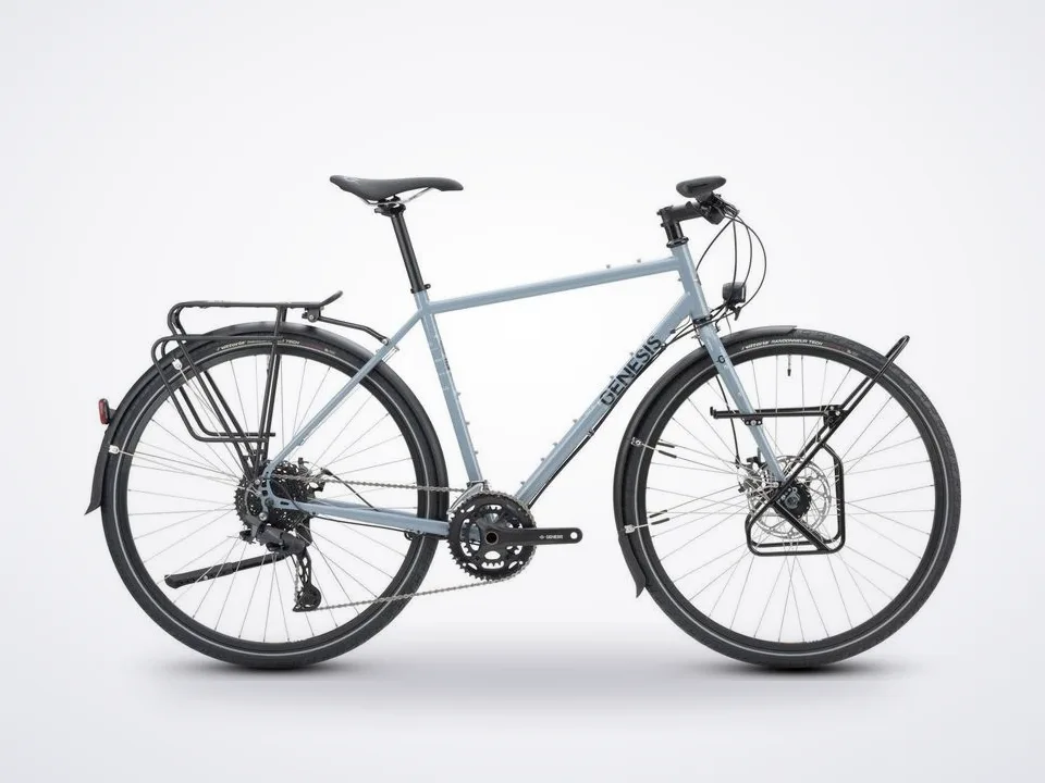 Genesis Tour de Fer 30 Touring Bike in Blue