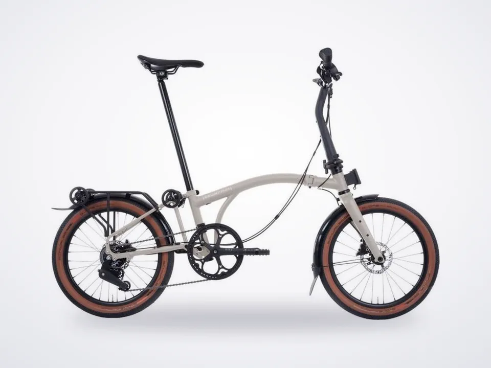 Brompton G Line 8 Speed Medium Traildust White
