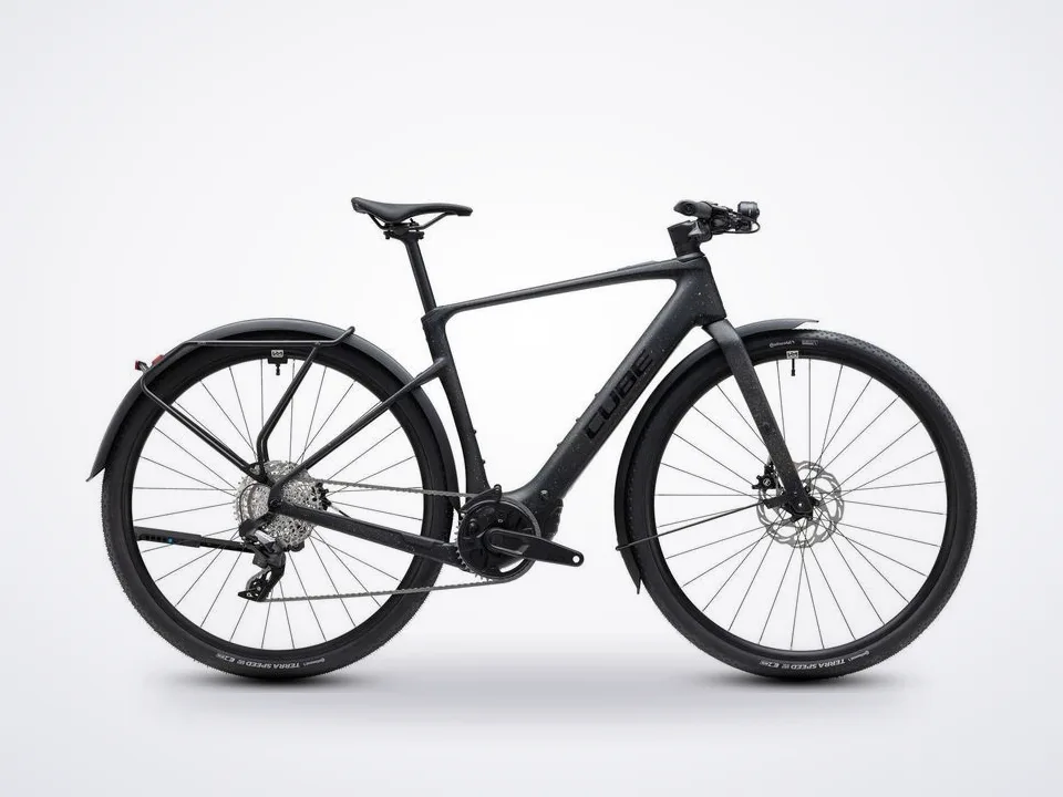 Cube Nulane Hybrid C:62 SLX 400X FE mineralblack´n´orange
