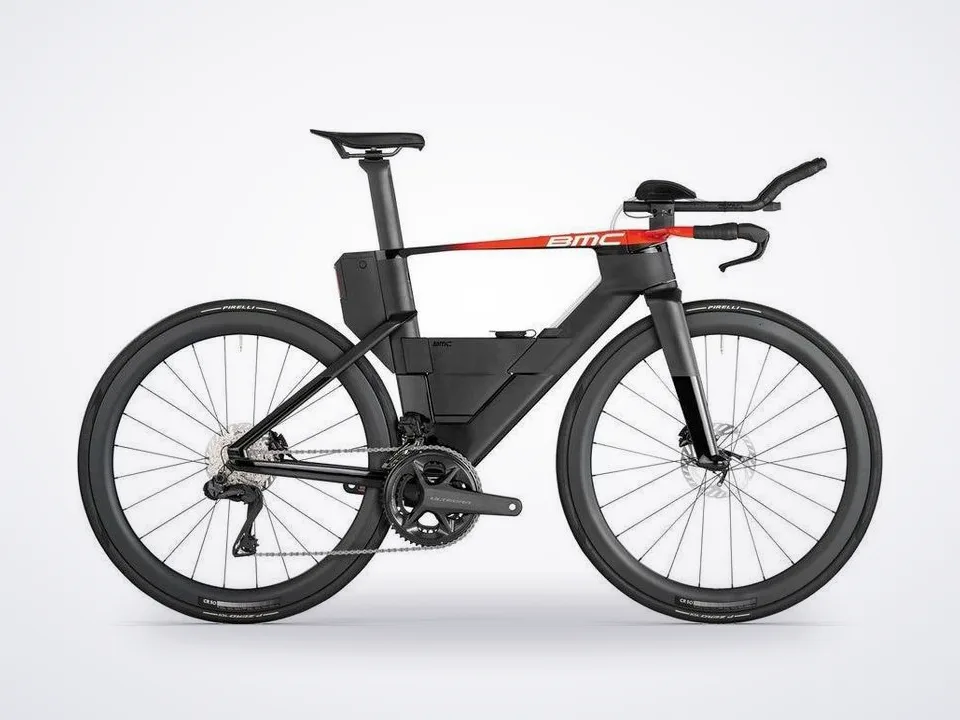 BMC Speedmachine 01 Three Carbon Neon Red