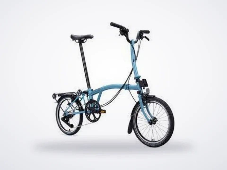 Brompton C Line 4 Speed Cloud Metallic