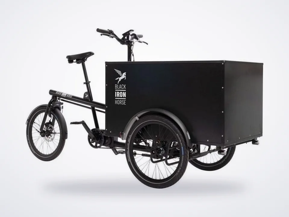 Black Iron horse Ox Cargo Trike
