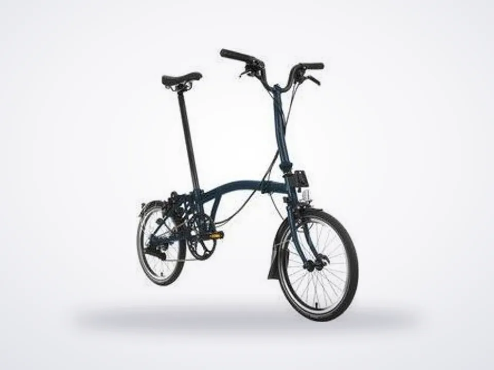 Brompton C Line 12 Speed Low Handlebar Ocean Blue