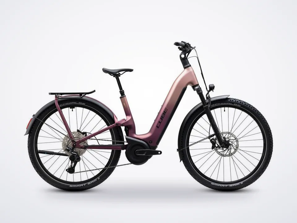 Cube Nuride Hybrid ONE11 HPC SLX 800 mauve´n´black