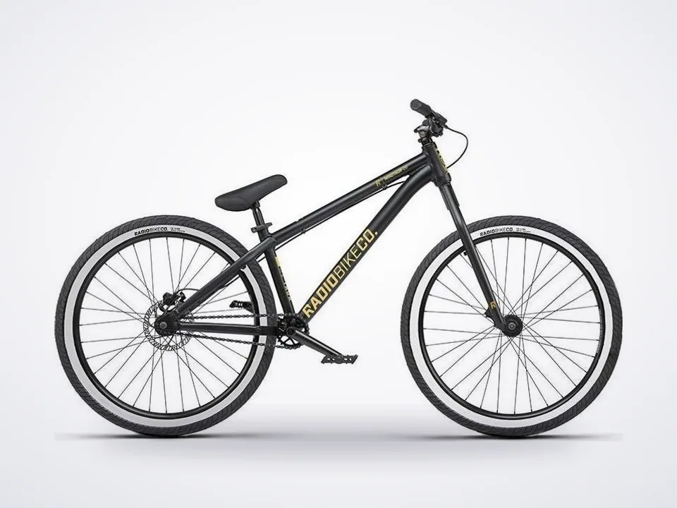 Radio Bikes Minotaur Black/White Dirt Jump BMX