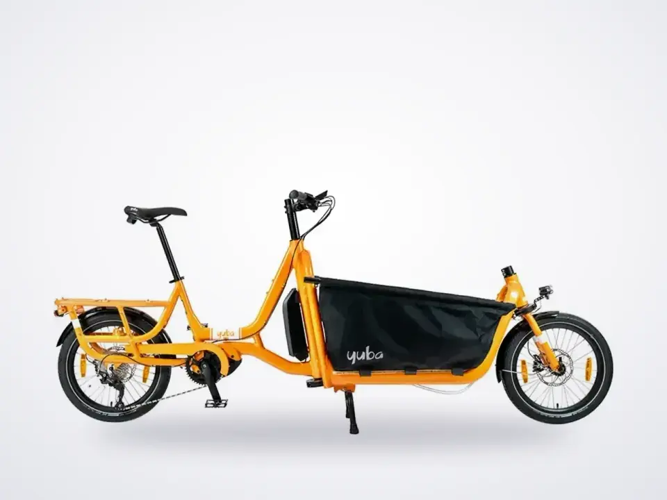 Yuba Supercargo CL Orange Family Edition Edition Electric Cargo
