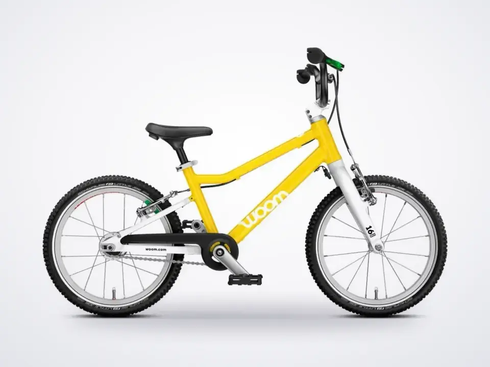Woom Go 3 16inch Kids Bike available in 6 colours