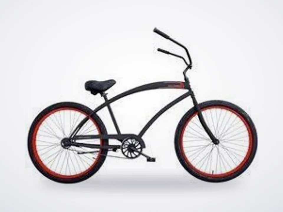 Huntington Beach Bicycle Company Skull X Bones Beach Cruiser