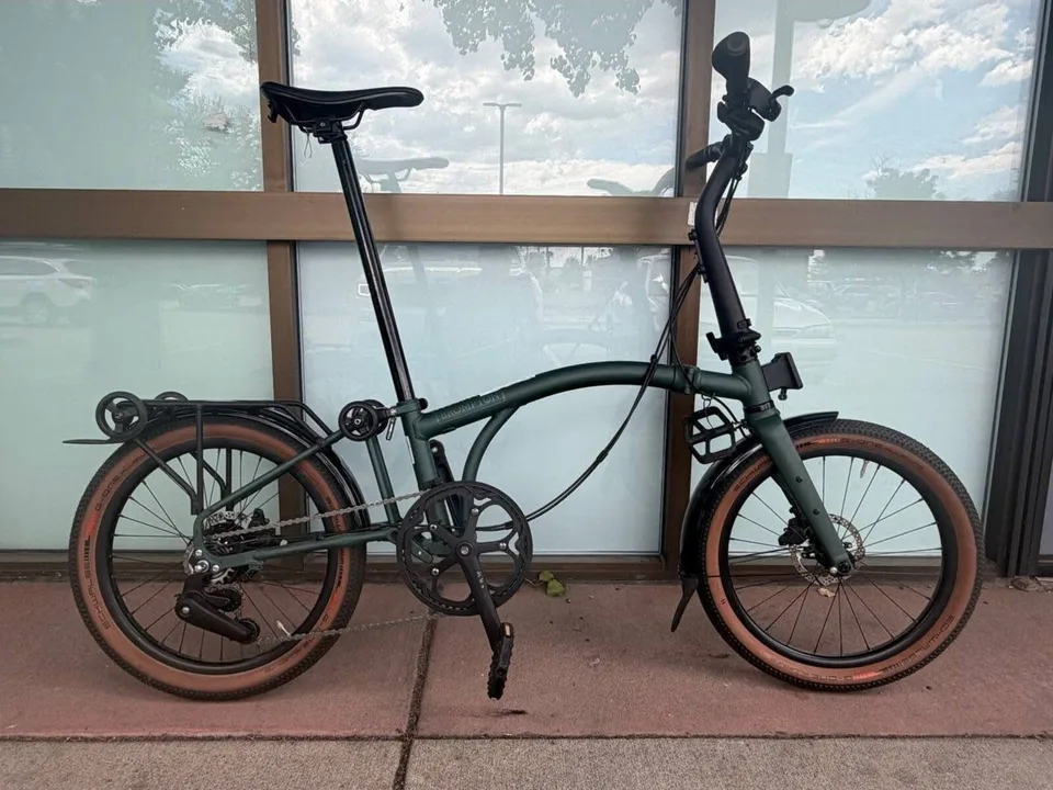 Open box sale Brompton G Line 8 Speed Large Forest Green