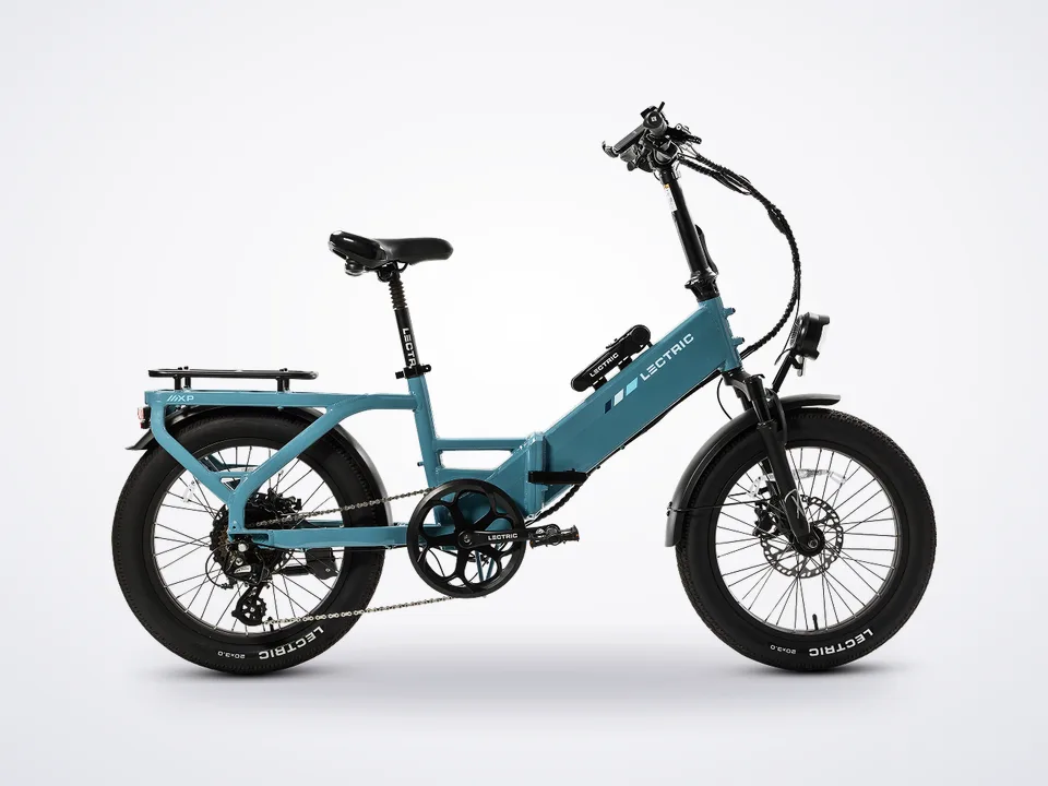 Lectric eBikes XP4 750 Step-Thru Raindrop Blue
