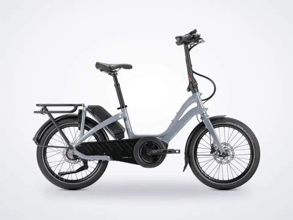 Tern NBD P8I Active Plus GLS MET Silver/Blue 400wh
