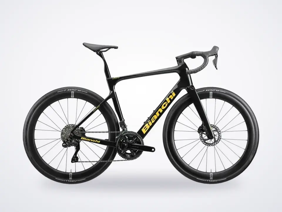Bianchi Infinito Pro 105 Di2 Sparkling Black/Gold Full