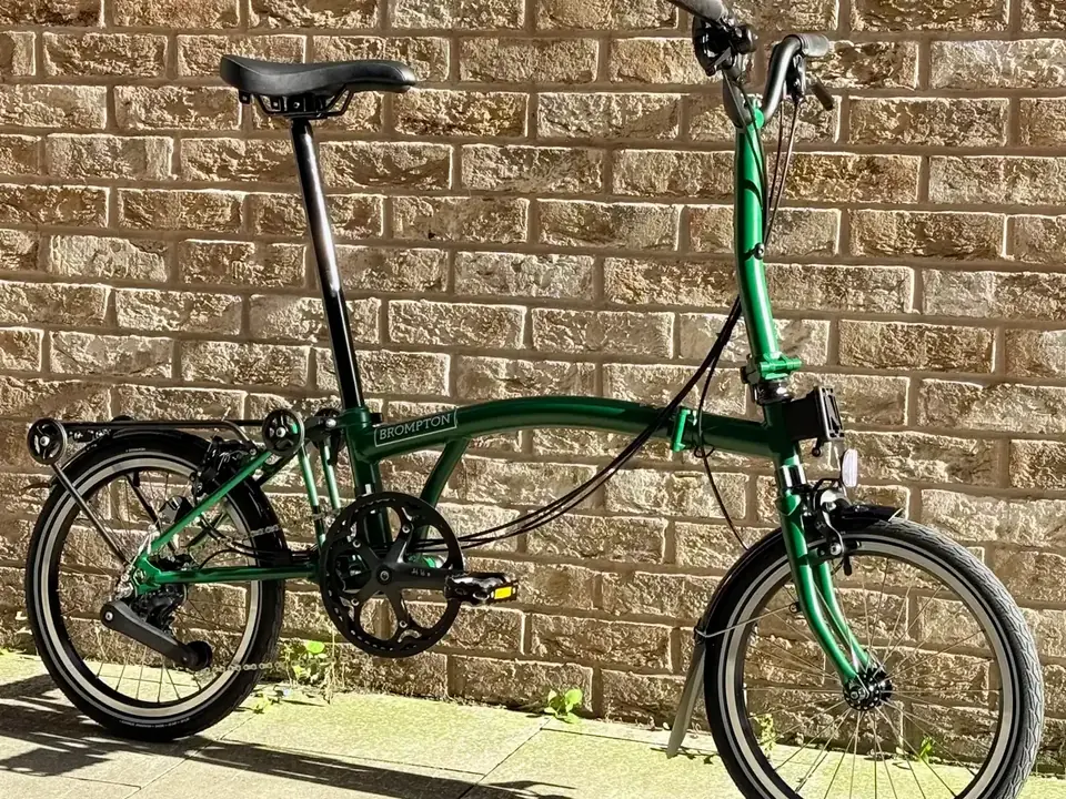 Brompton C Line 12s Rack British Racing