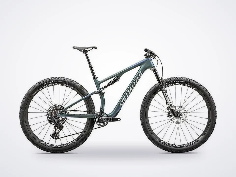Specialized Epic 8 Pro Satin Carbon Metallic Sapphire Metallic White Silver