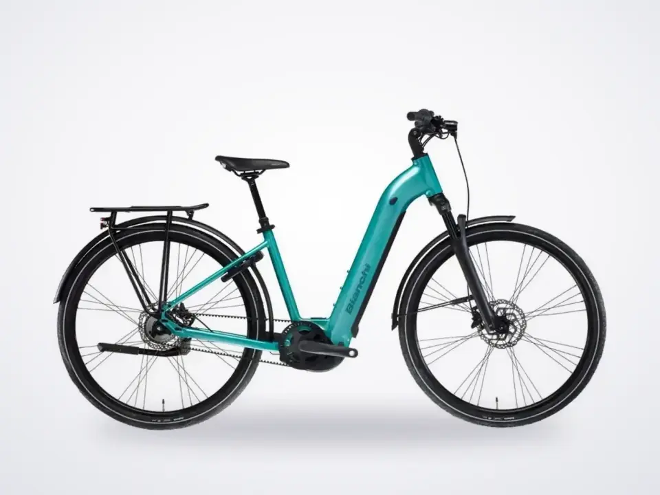 Bianchi T-Tronik C 8.2 Deo10 Celeste Metallic/Dark Celeste Metallic Full