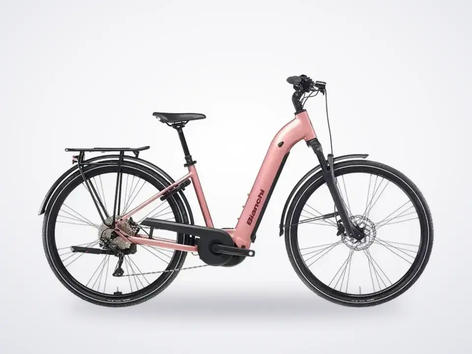 Bianchi T-TRONIK C 8.2 Rose Metallic Bordeaux Full