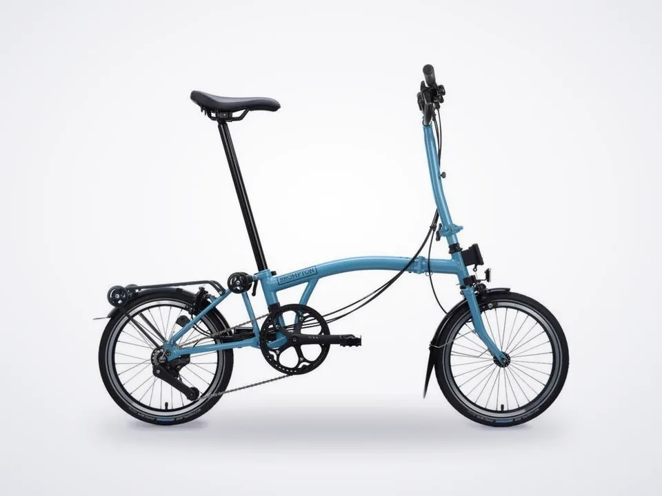 Brompton C Line 4 Speed H Handlebar Cloud Metallic