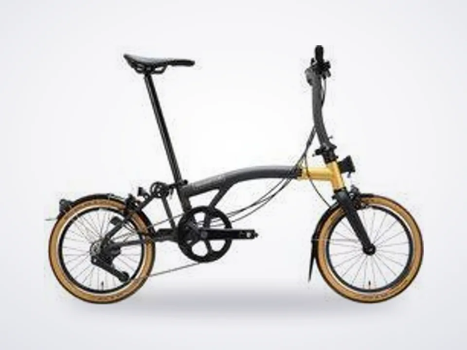 Brompton T Line Ceratech Black Gold 12 Speed Jrla Edition