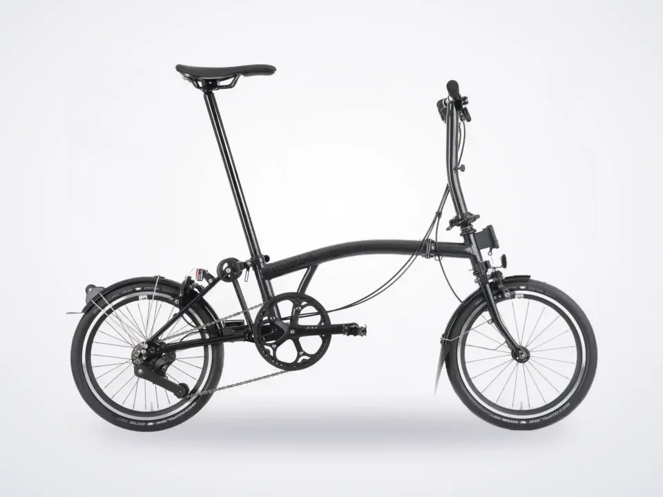 Brompton P Line 4-Speed S Handlebar Midnight Black
