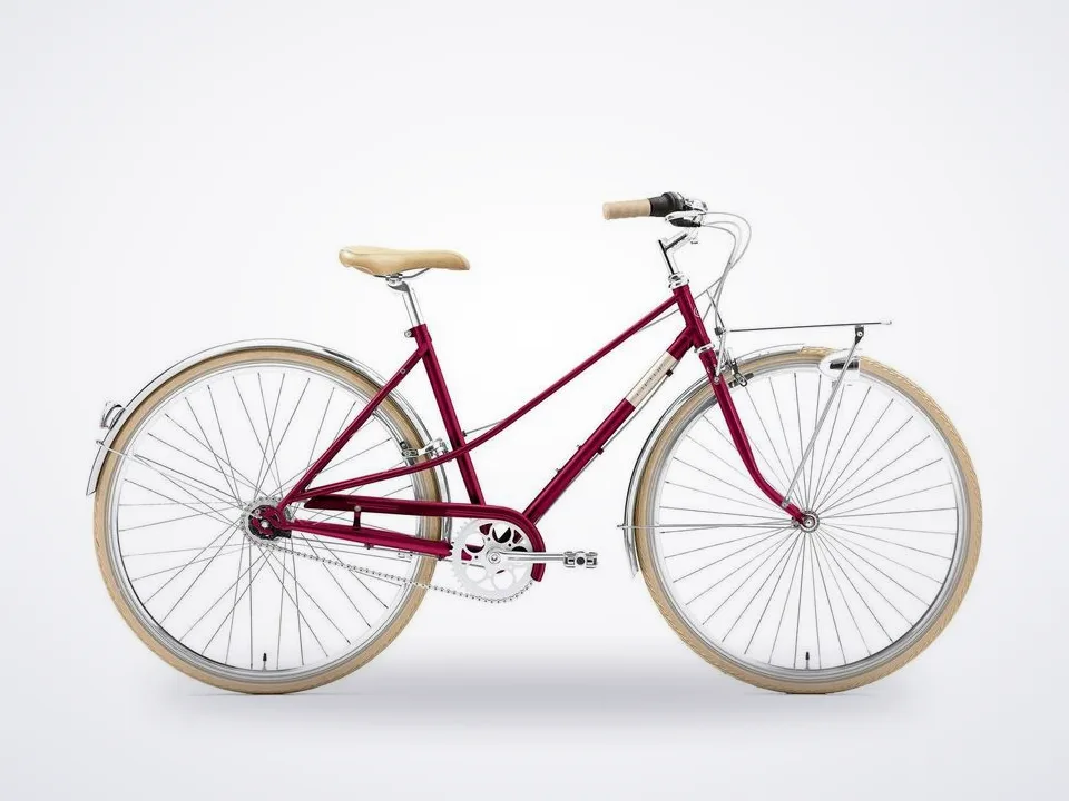 Creme Caferacer Lady Solo 7 Bordeaux