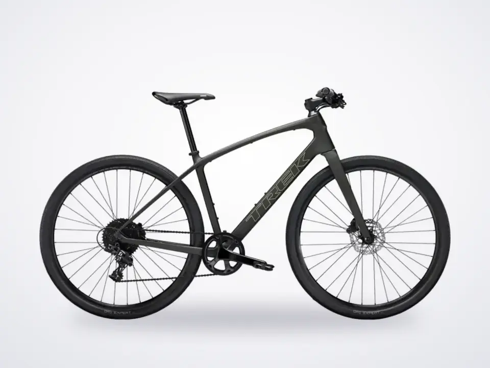 Trek FX Sport 5 Carbon Black OLIVE/ Smoke