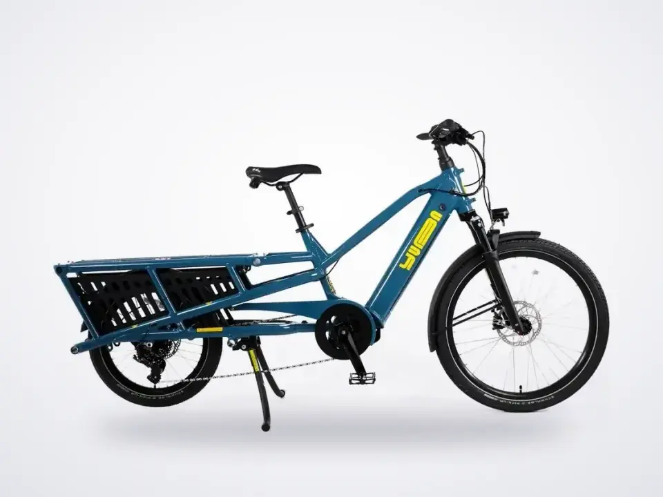 Yuba Spicy Curry Longtail Electric Cargo Bike True