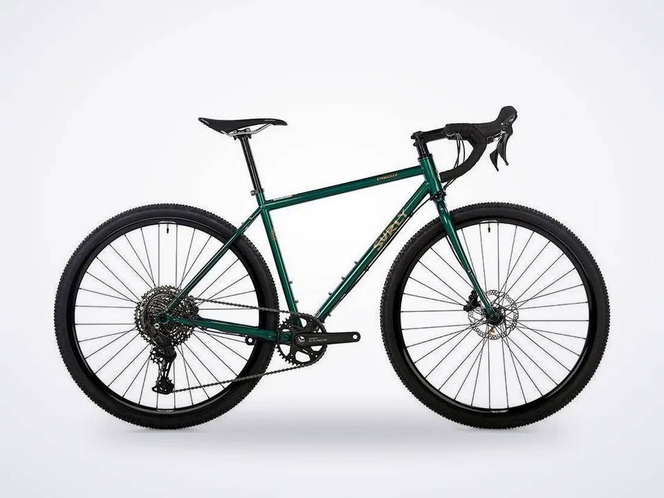 Surly Straggler V2 Gravel Bike in Subtropic Algae