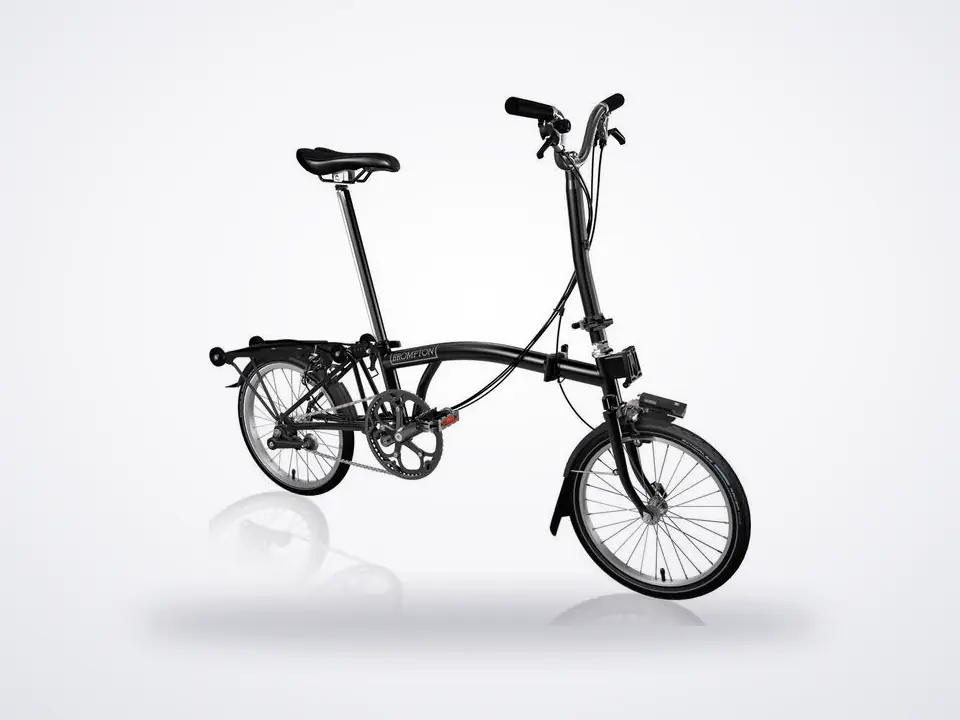 Brompton m6l black+dyn+rack
