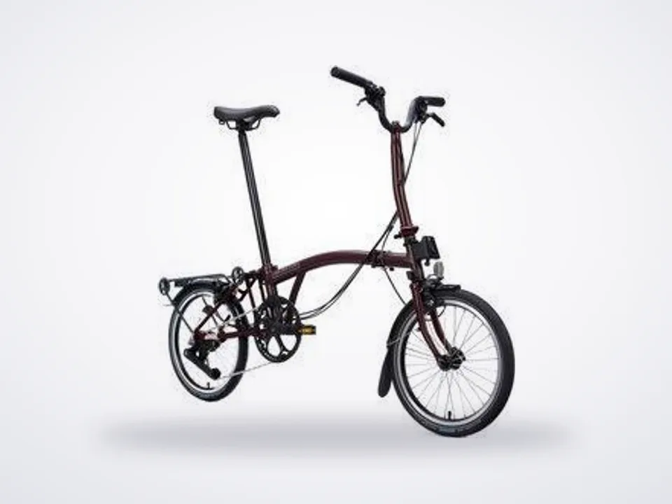 Brompton C Line 4 Speed Red Plum