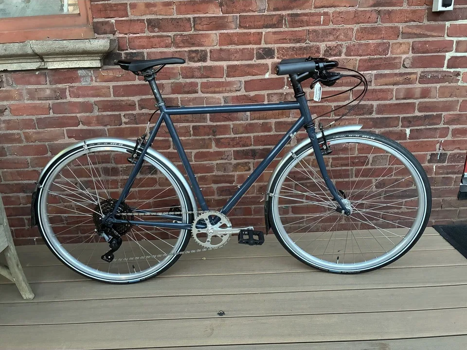 Used Surly Cross-Check Blue